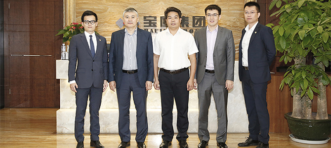 寶鷹股份董事長古少波會晤吉爾吉斯共和國駐廣州總領事馬克薩特·堅季米舍夫